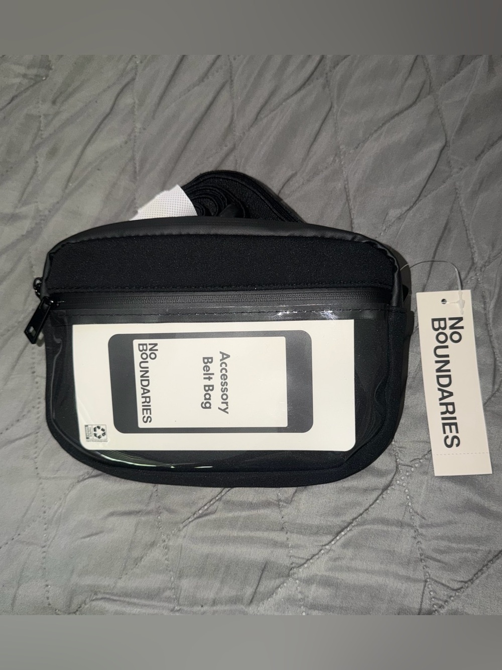 *new* No Boundaries Women's Beach Neoprene Fanny Pack - Black